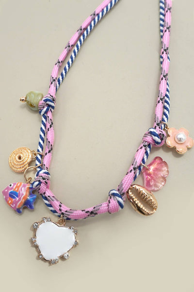 ROPPED | CHARM NECKLACE