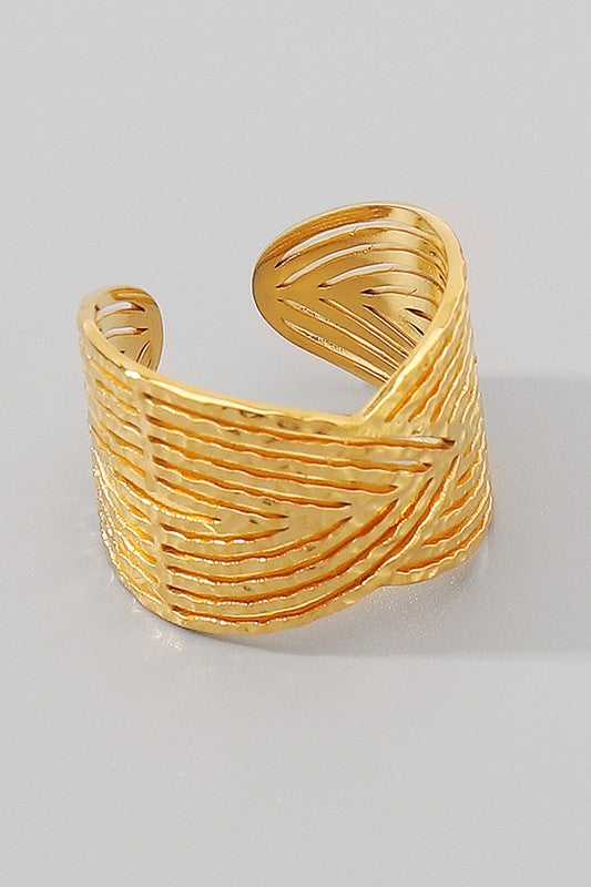 TINK | WIDE MULTI LAYER RING