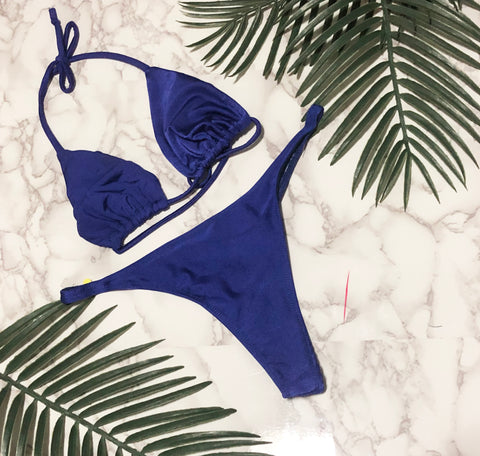 AZURE | Thong-Kini Two Piece - J La'Belle Swim