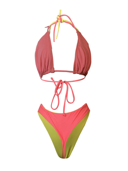 STACI |  REVERSIBLE HIGH WAIST THONG
