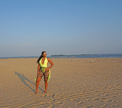 FUN-FETTI | MESH COVER SHORTS - J La'Belle Swim