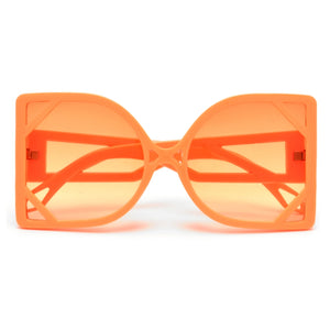 MIAMI VICE | ORANGE OVERSIZED SUNNIES