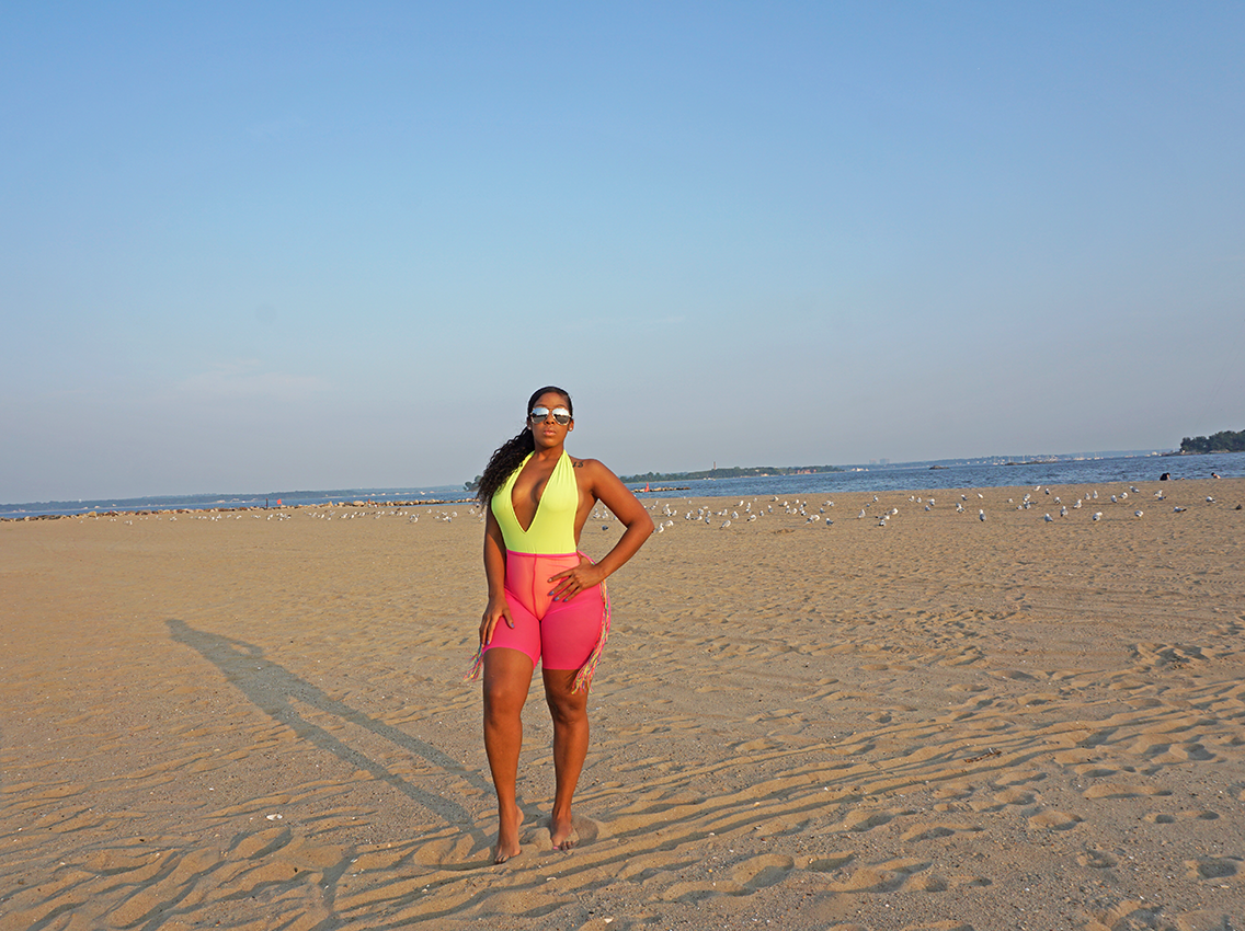 FUN-FETTI | MESH COVER SHORTS - J La'Belle Swim