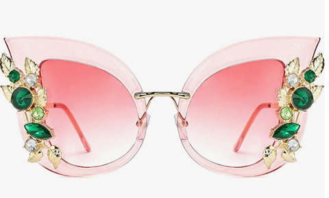 BEJEWELED SUNGLASSES  | ROSE